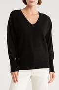 Magaschoni Cashmere V-Neck Dolman Sweater