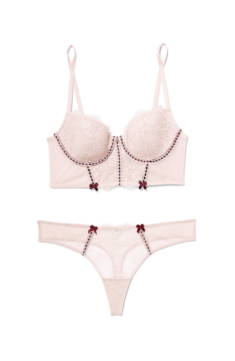 Adore Me Yara Contour Demi Bra, Alternate, color, Medium Beige