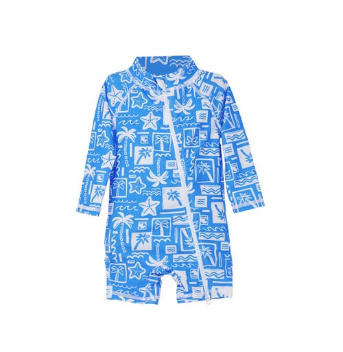 FLAP HAPPY FLAP HAPPY INFANT AND TODDLERS SUN PROTECTIVE UPF 50+ SHORTIE SURF SWIMSUIT 