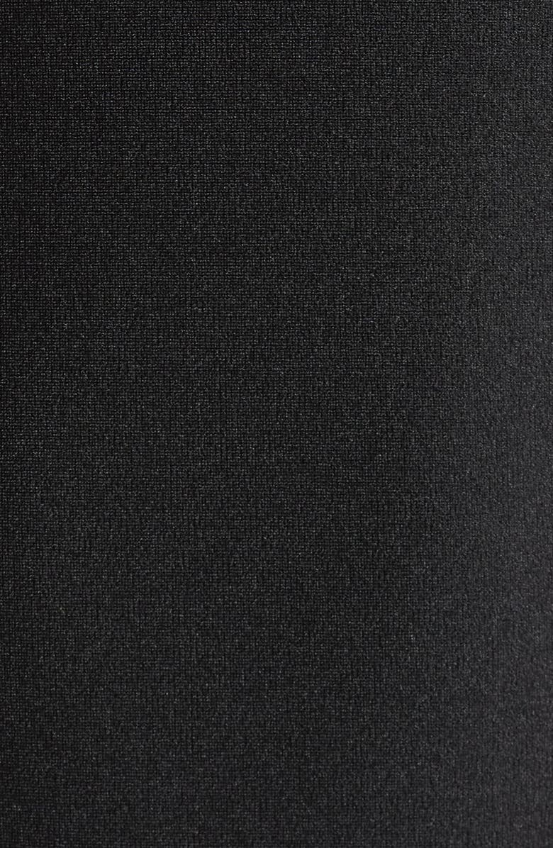 BOAMAR Carla Notched One-Piece Swimsuit, Alternate, color, Black White