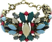 OLIVIA WELLES Liana Jeweled Bracelet