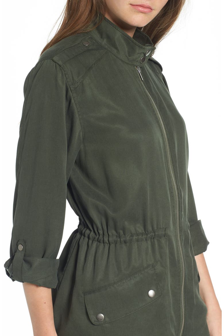 Belize Utility Jacket, Alternate, color, ARMY