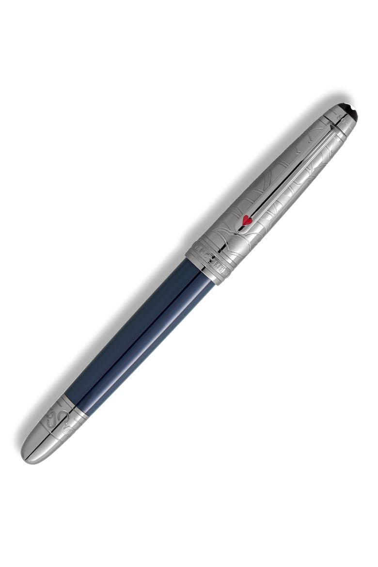Meisterstück Around the World in 80 Days Doué Classique Fountain Pen, Alternate, color, BLUE