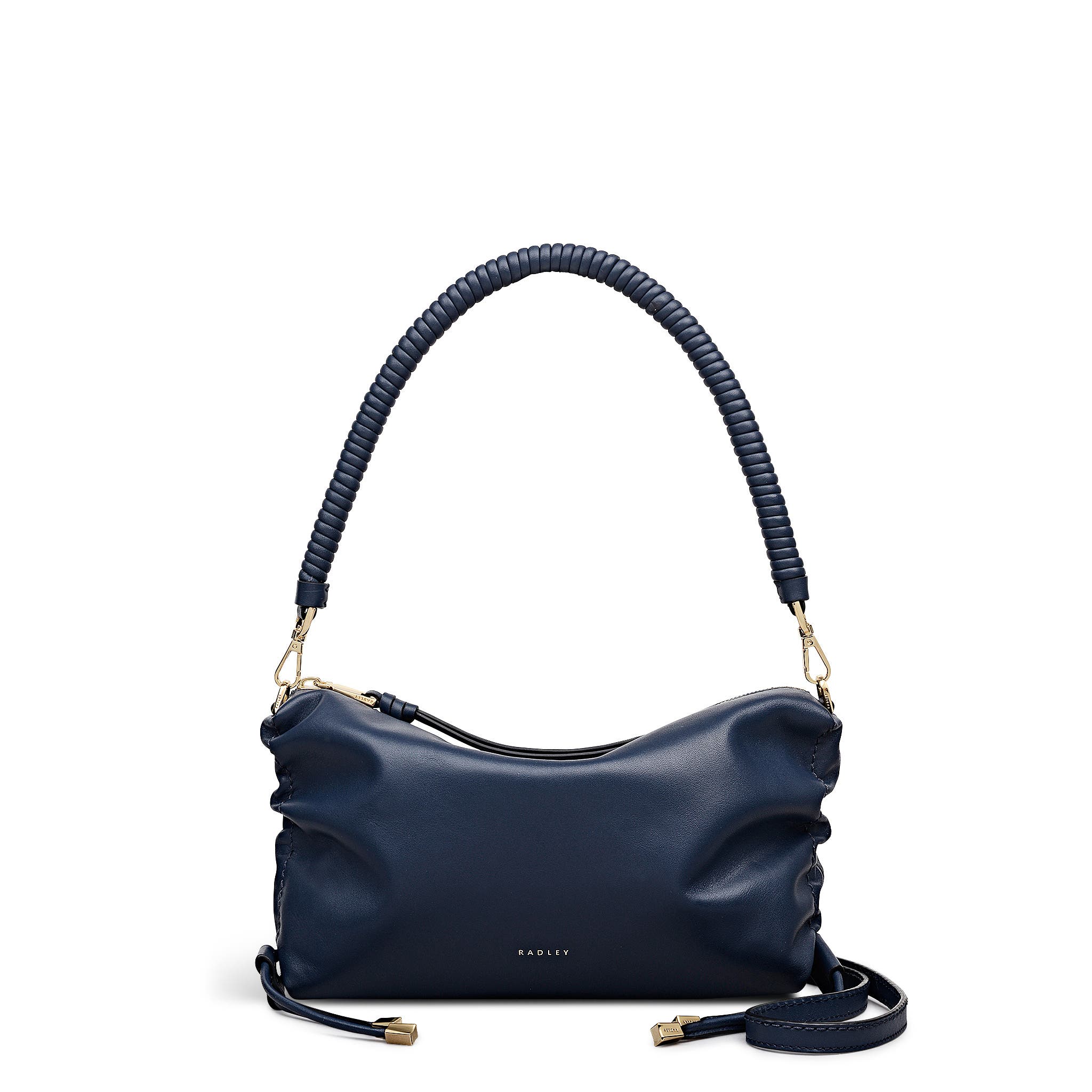 Radley Eden Row Small Ziptop Crossbody Bag, Main, color, Naval
