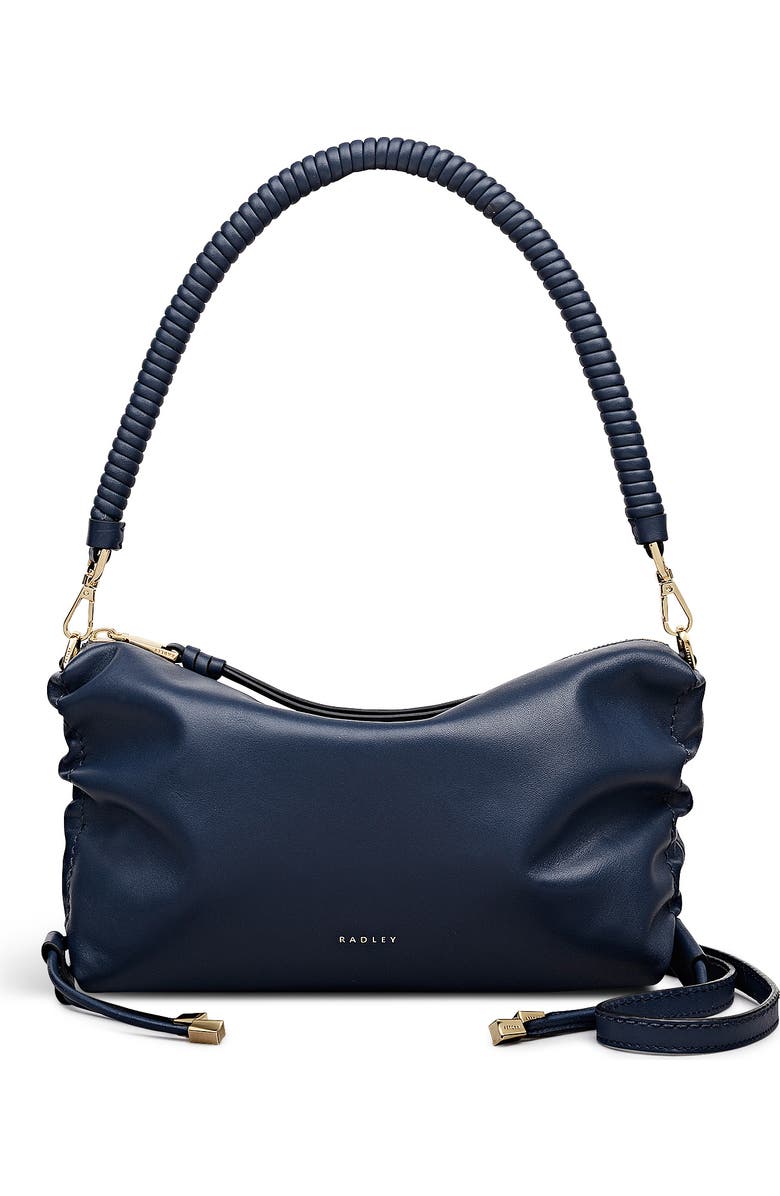 Radley Eden Row Small Ziptop Crossbody Bag, Main, color, Naval