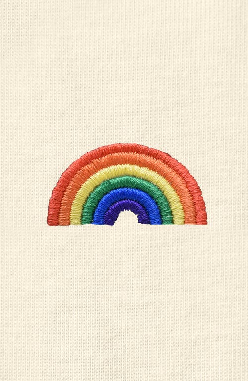 Dalix Womens Rainbow Jersey Relaxed Tee
