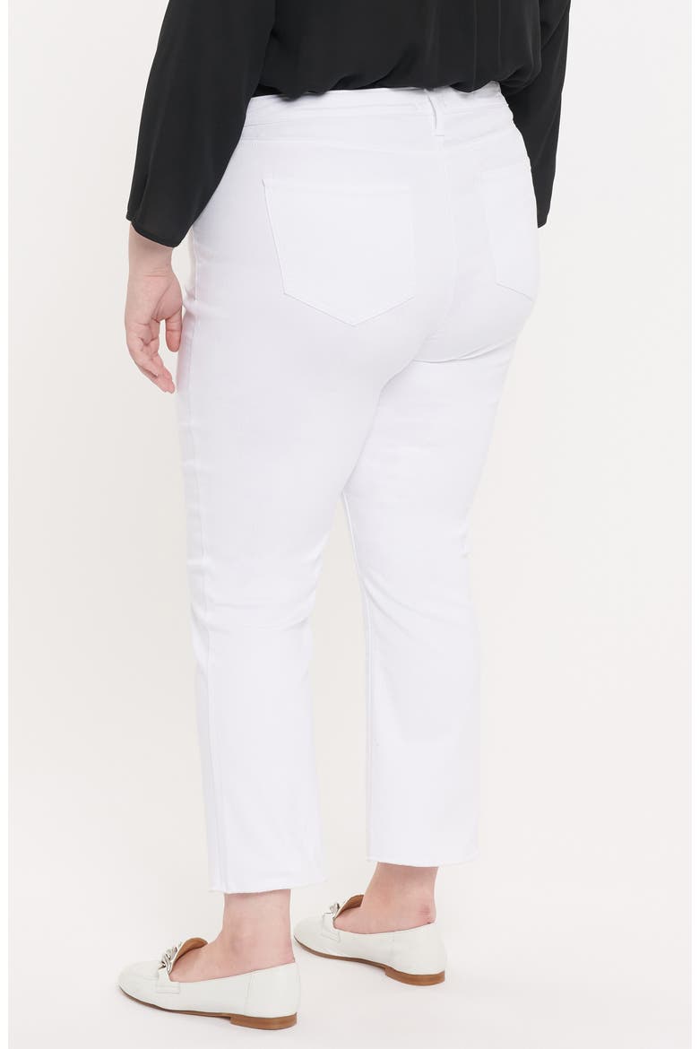 Slim Ankle Bootcut Jeans, Alternate, color, OPTIC WHITE