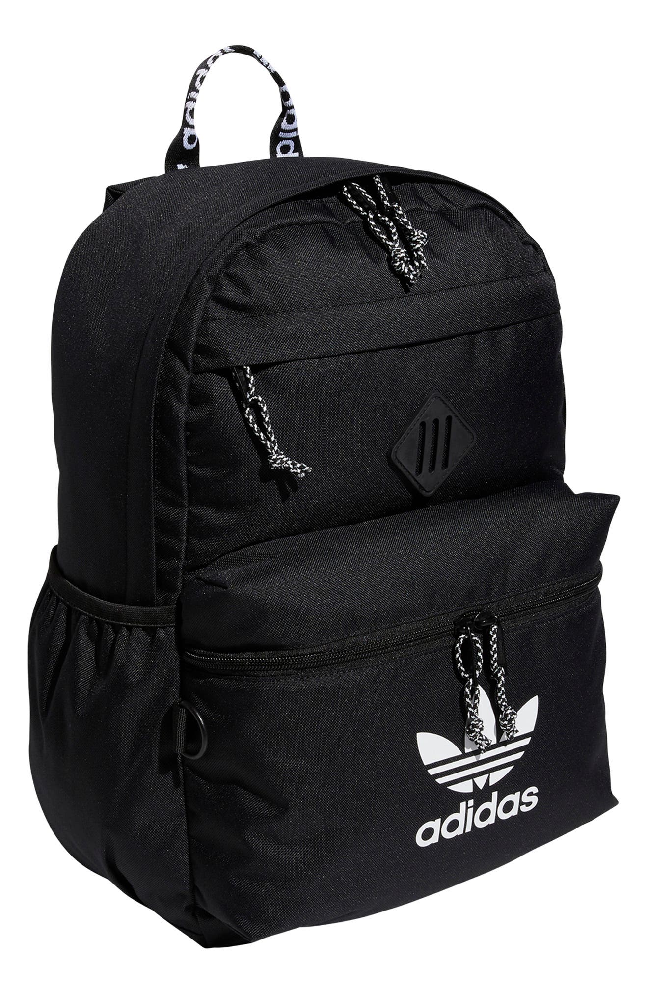 Originals Trefoil 2.0 Backpack, Alternate, color, BLACK