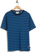 Scotch & Soda Relaxed Fit Stripe Jacquard T-Shirt