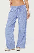 EDIKTED Olivia Stripe Relaxed Fit Drawstring Pants