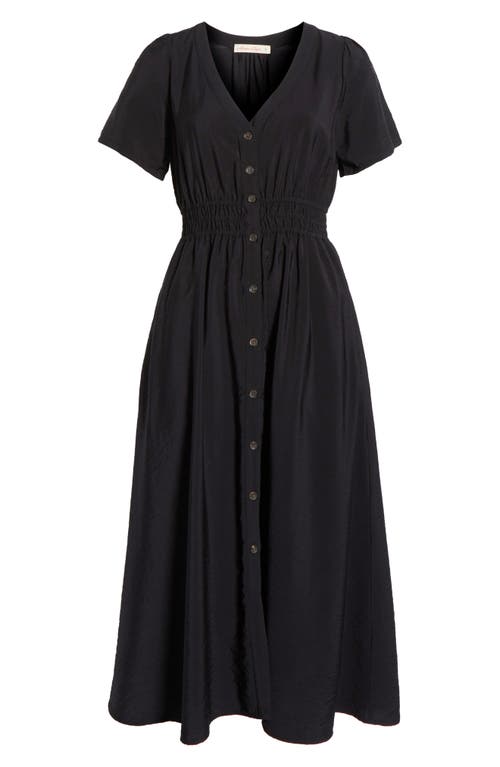 Marine Layer Annika Midi Dress In Black