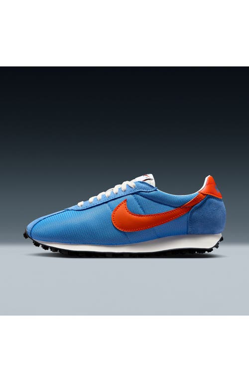 Nike Ld-1000 Suede And Leather-trimmed Mesh Sneakers In Blue