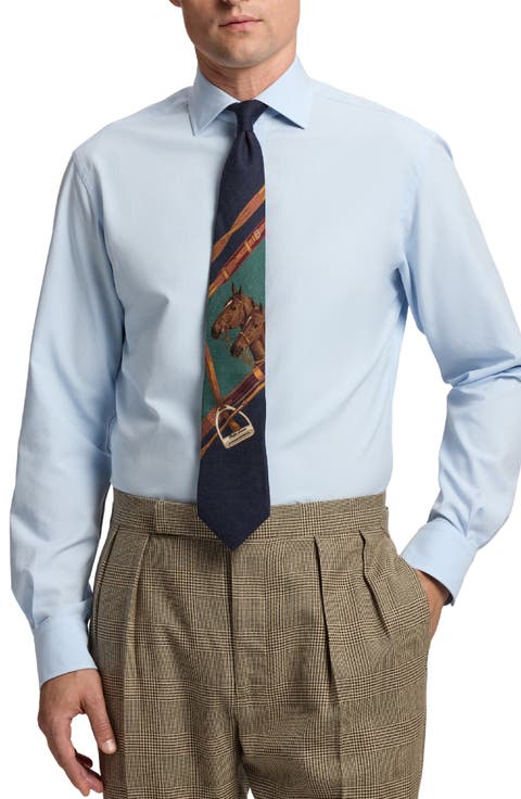 Aston Cotton Oxford Button-Up Shirt