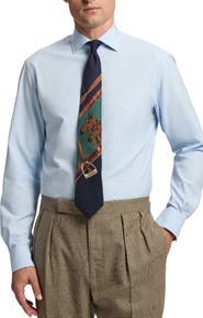 Ralph Lauren Purple Label Aston Cotton Oxford Button-Up Shirt