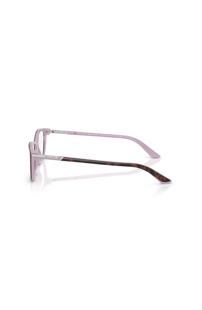 RALPH 52mm Cat Eye optical glasses, Alternate, color, Brown Purple