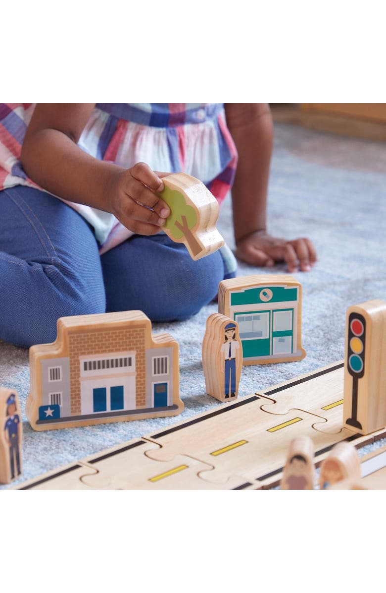 Kaplan Early Learning Company Community Block Set - 20 Pieces, Alternate, color, Multicolored