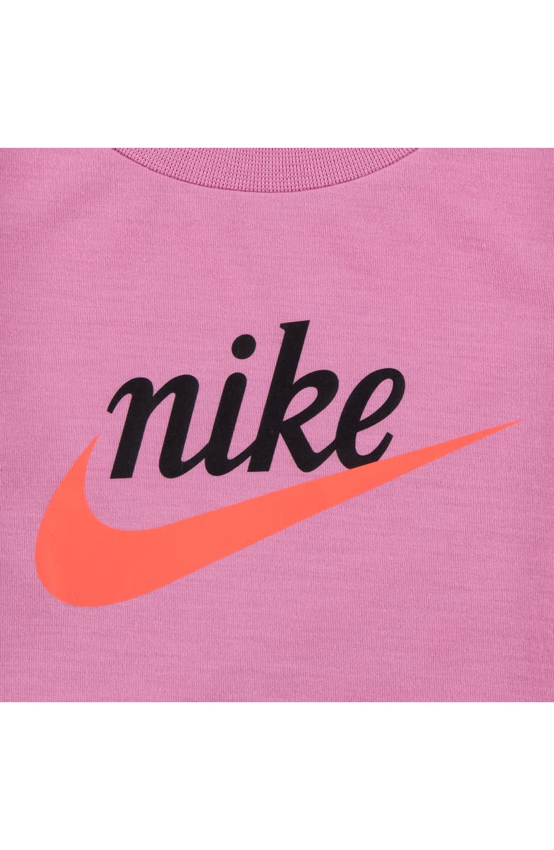 Nike Kids' First Impressions Long-Sleeve T-Shirt, Quilted Vest & Leggings Set, Alternate, color, 023Black