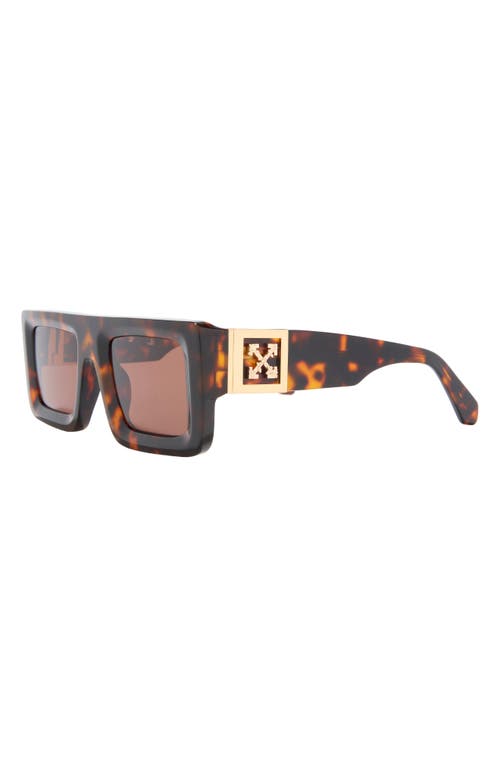 Off-white Leonardo 51mm Square Sunglasses