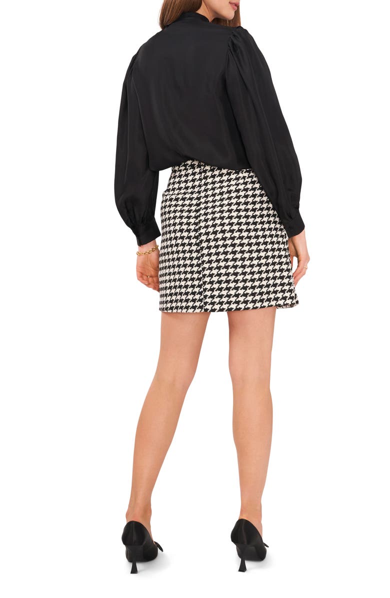 Vince Camuto Ruffle Band Collar Shirt, Alternate, color, 