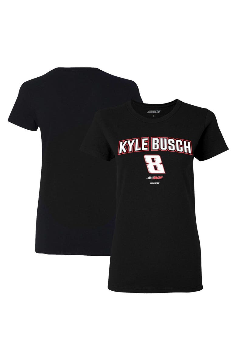 NASCAR Women's Richard Childress Racing Team Collection Black Kyle Busch Rival T-Shirt, Main, color, Black