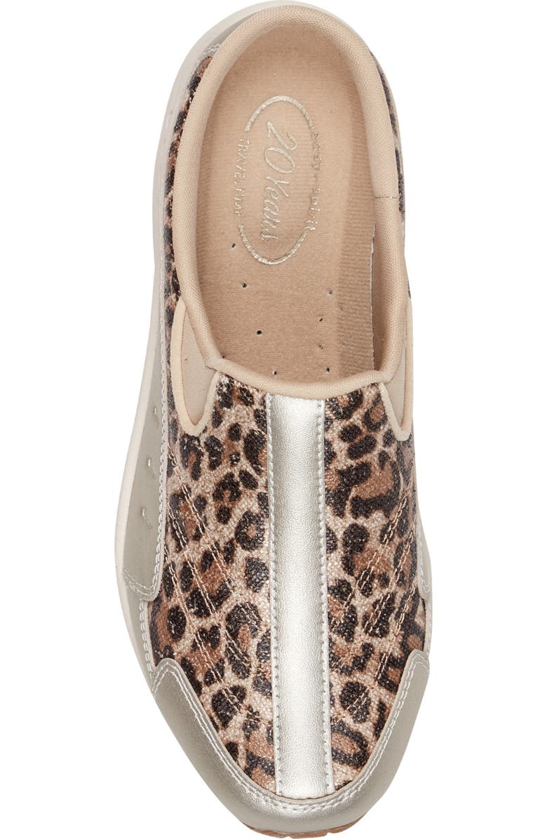 Easy Spirit Traveltime Slip-On Sneaker, Alternate, color, Gold