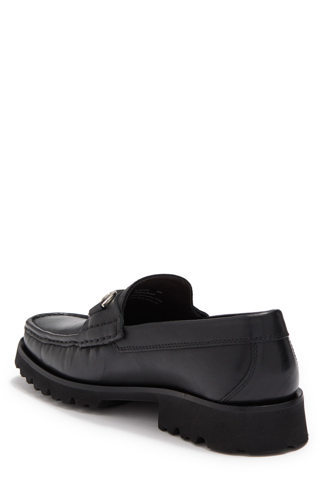 Donald Pliner Lug Sole Bit Loafer, Alternate, color, 