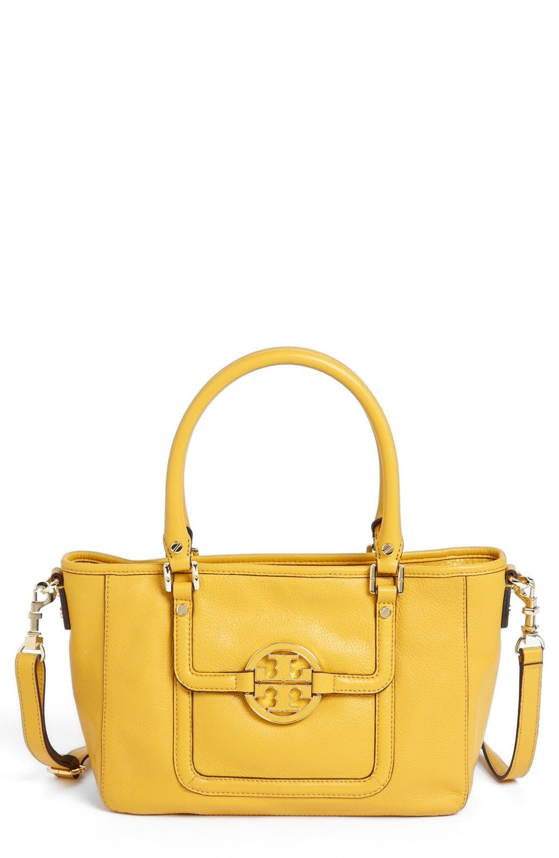 'Amanda - Mini' Satchel, Main, color, HONEY MUSTARD