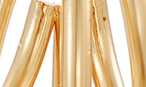 Ettika Triple Bar Hoop Earrings In Gold