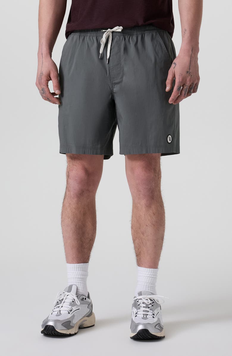 Vuori Kore Lined Everyday Performance Shorts, Main, color, Dark Pewter