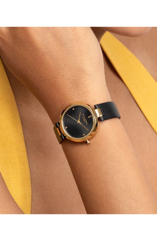 Olivia Burton Dimension Watch, 32mm In Black