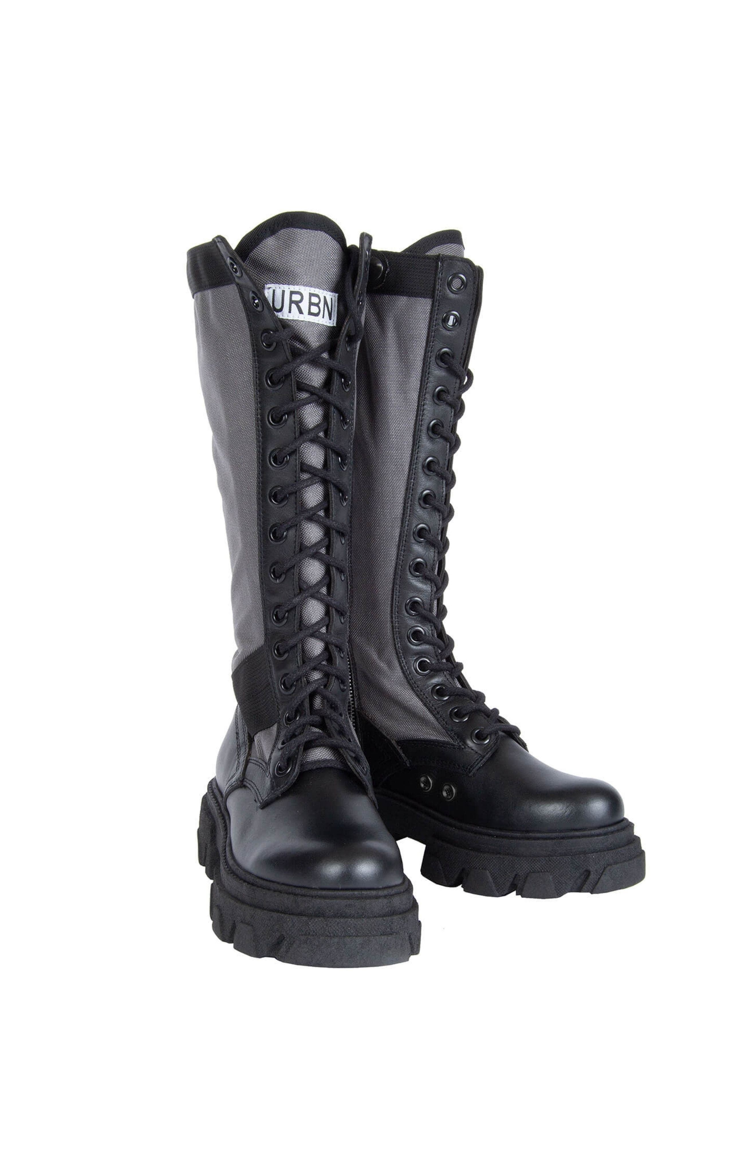 Tall Jungle Boots, Alternate, color, Grey/black