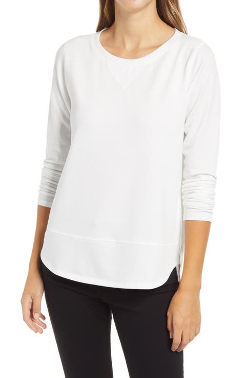 Shirttail Sweatshirt