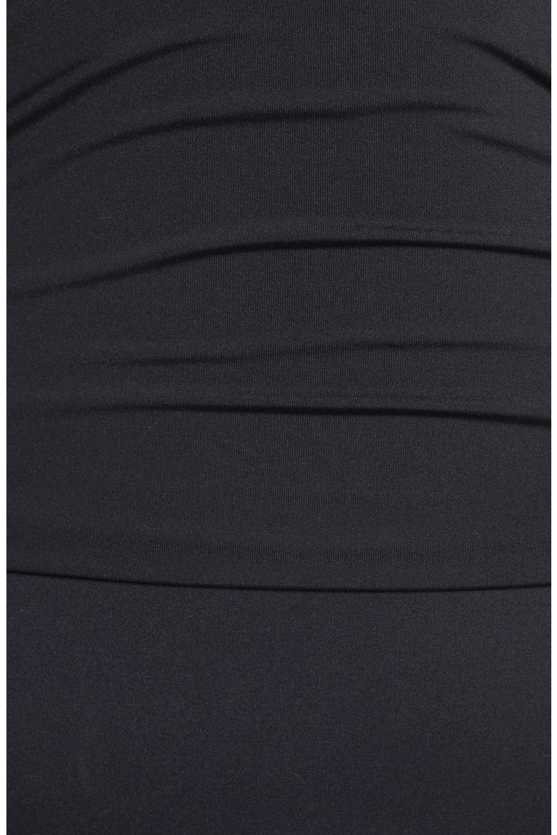 Twist Keyhole One-Piece Swimsuit, Alternate, color, BLACK