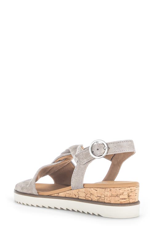 Gabor 42.751 Wedge Sandal In Muschel