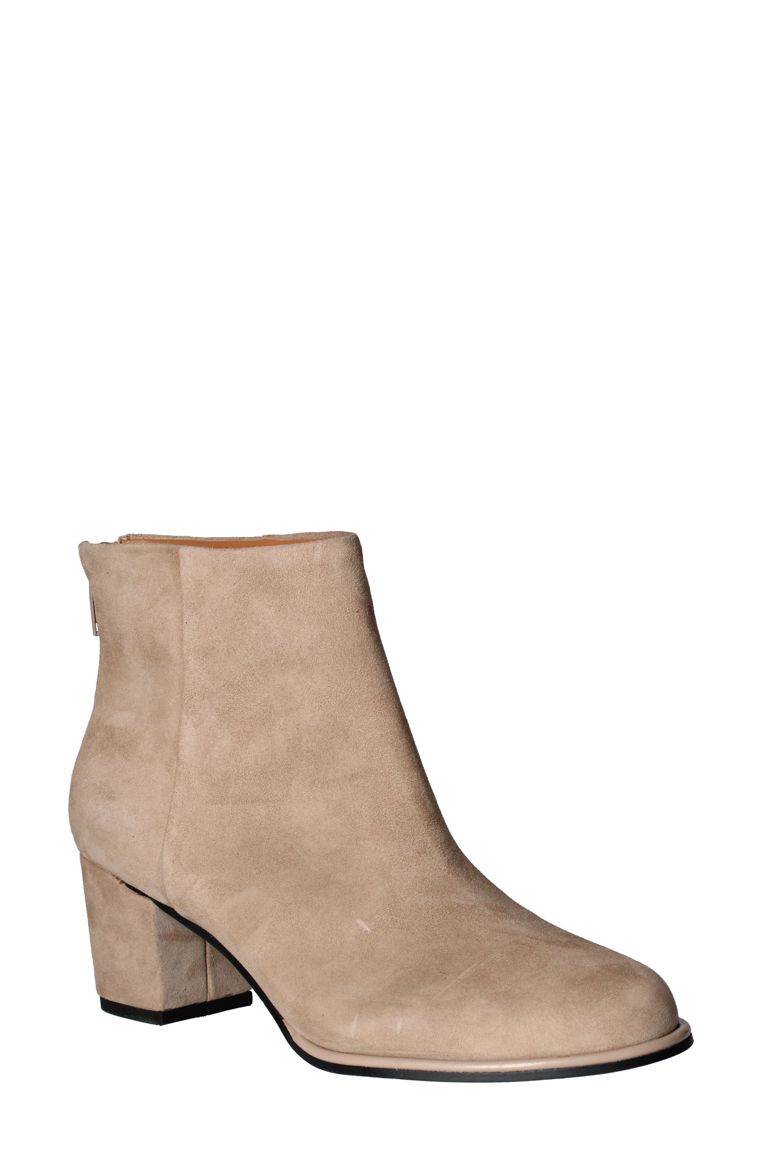 L
Amour des Pieds Perren Bootie, Main, color, Taupe