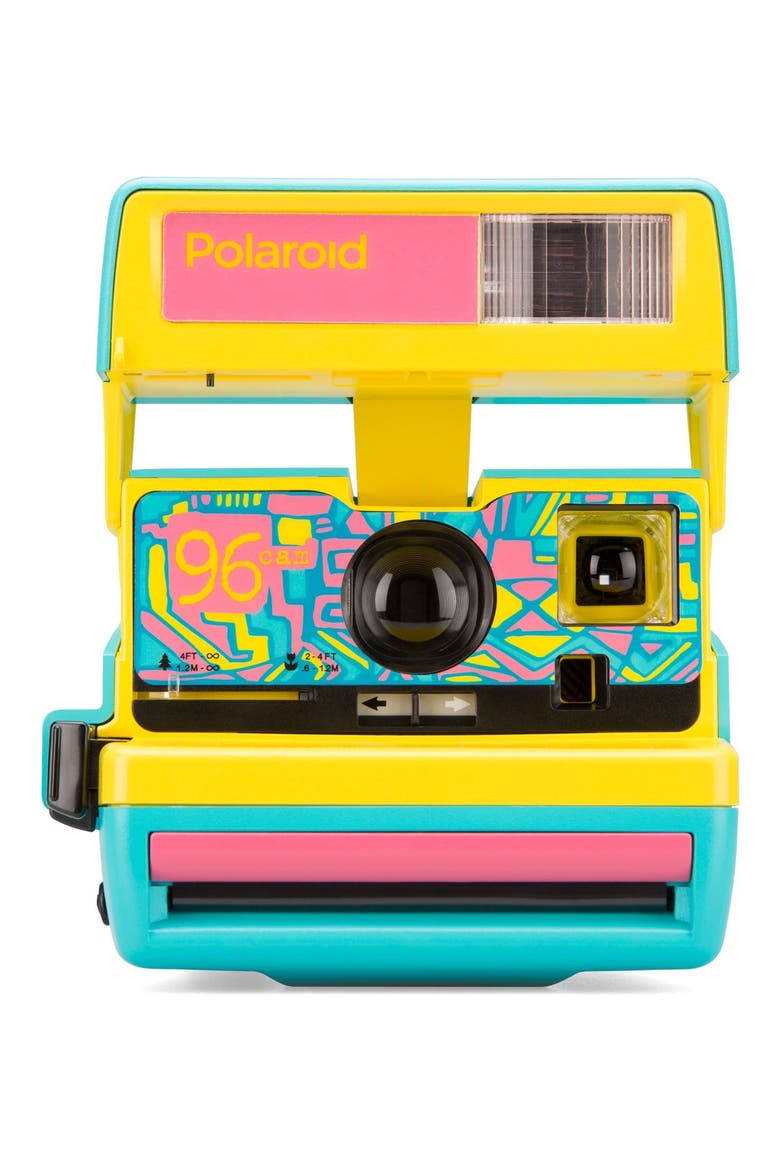 Impossible Project Polaroid 600 96 Cam Instant Camera, Main, color, BLUE