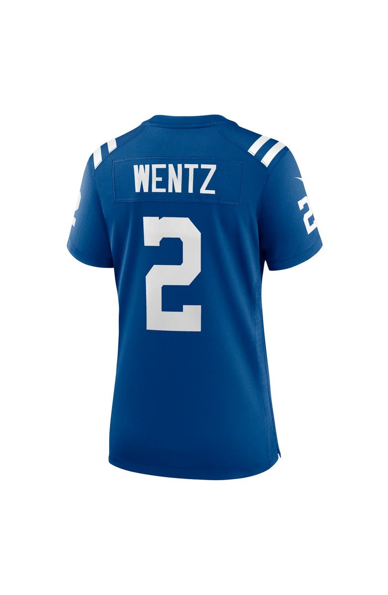 Nike Women's Nike Carson Wentz Royal Indianapolis Colts Game Jersey, Alternate, color, 