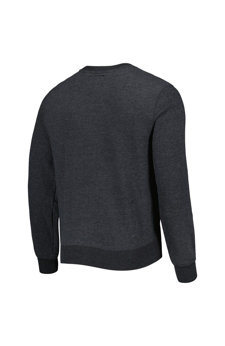 '47 Men's '47 Heathered Black Las Vegas Raiders Bypass Tribeca Pullover Sweatshirt, Alternate, color, Black