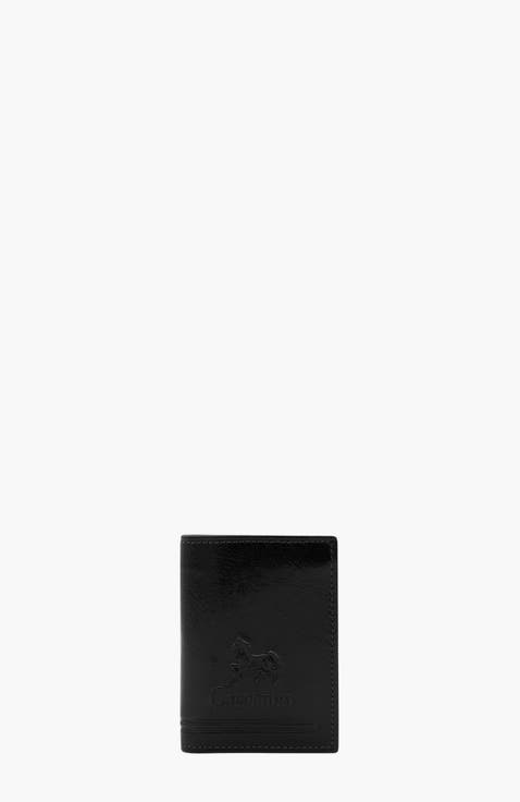 Gentleman Bifold Slim Leather Wallet 558