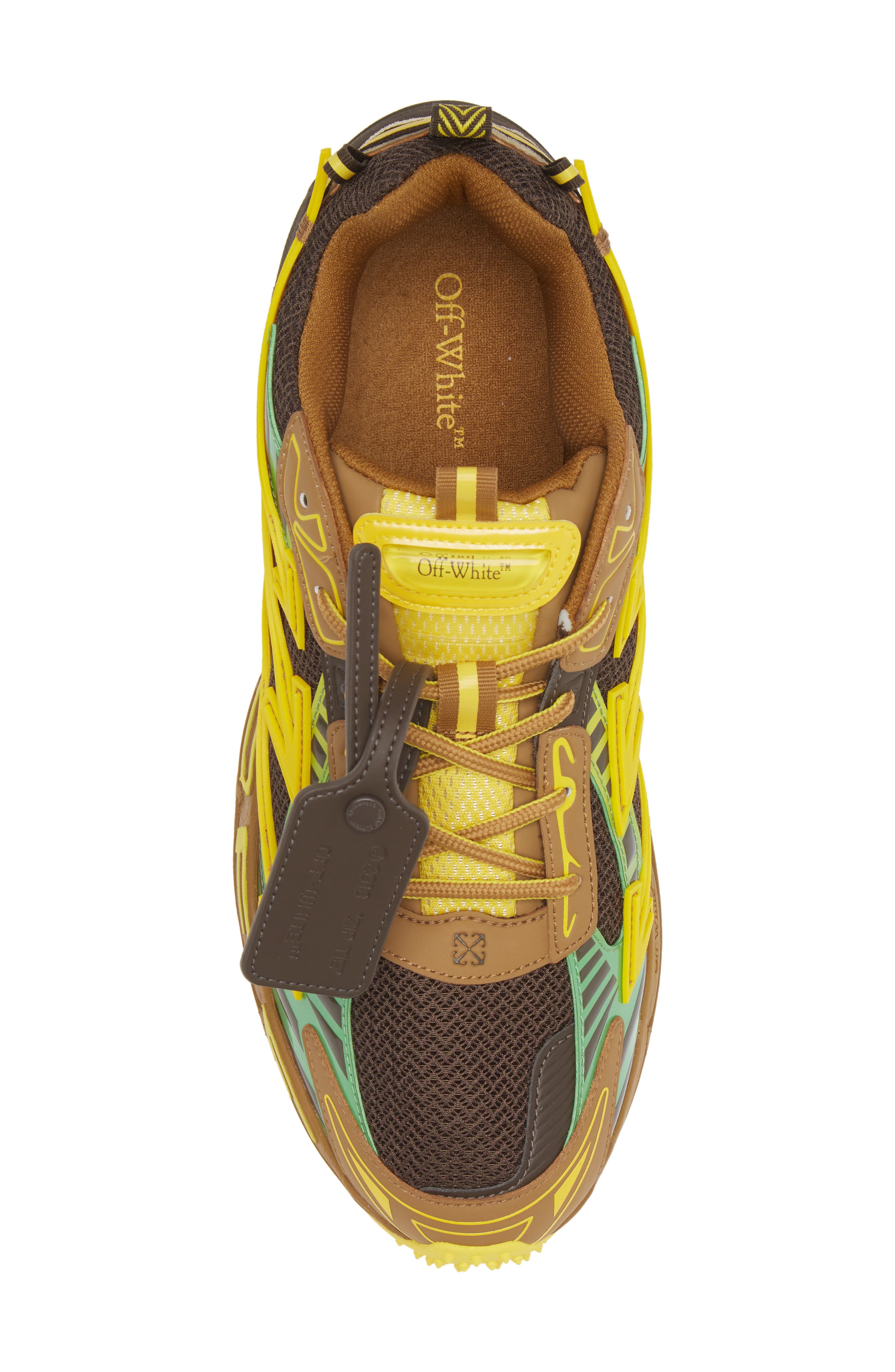 Off-White Be Right Back Sneaker, Alternate, color, Brown - Multicolor