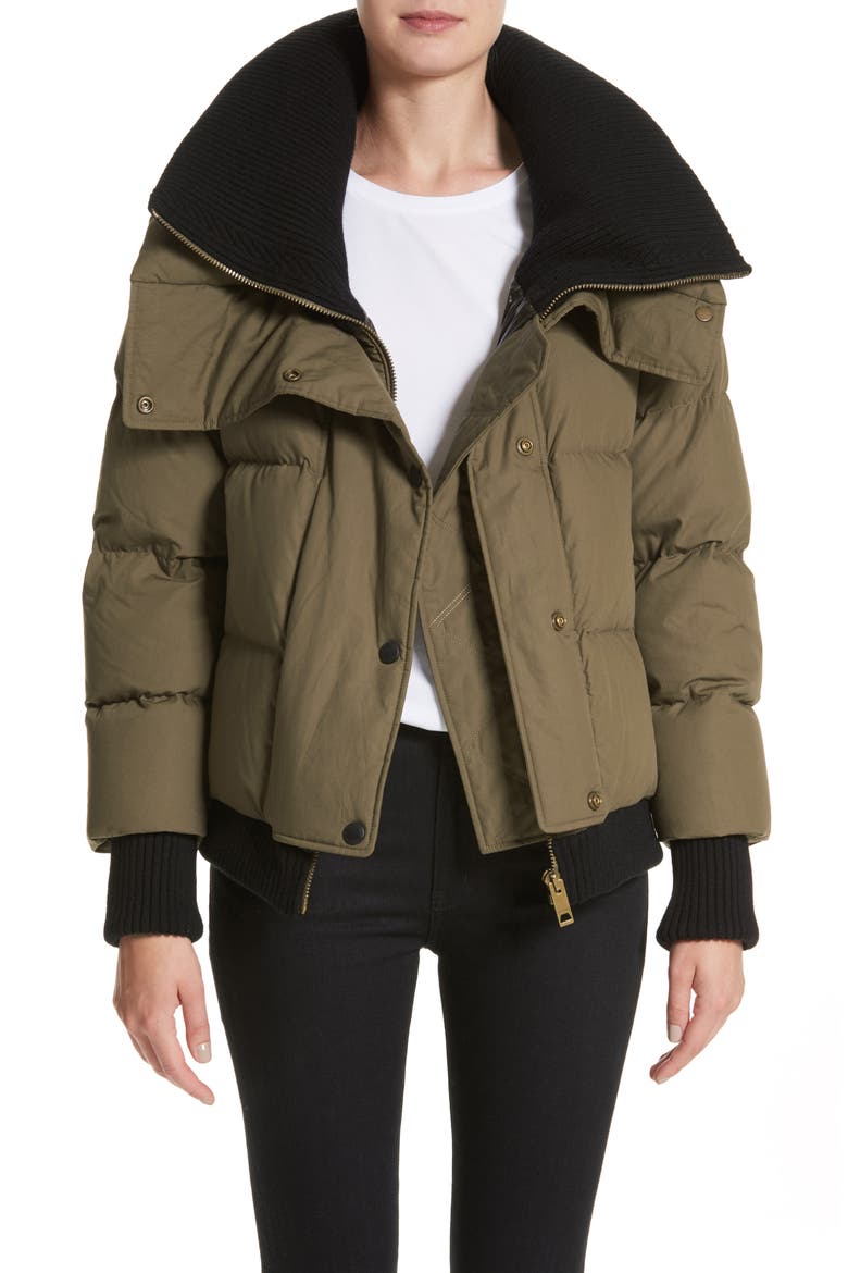 Greenlawkn Puffer Jacket, Main, color, OLIVE GREEN