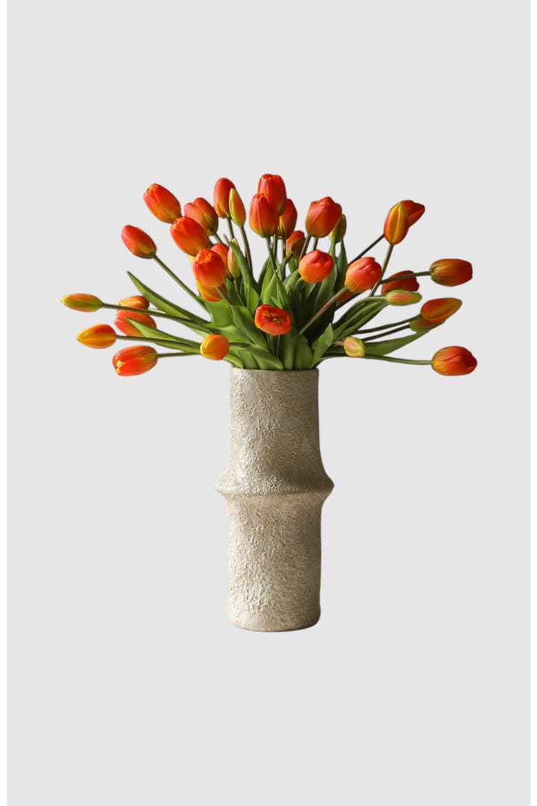 Orange Tulip Grand Bouquet, Alternate, color, Orange