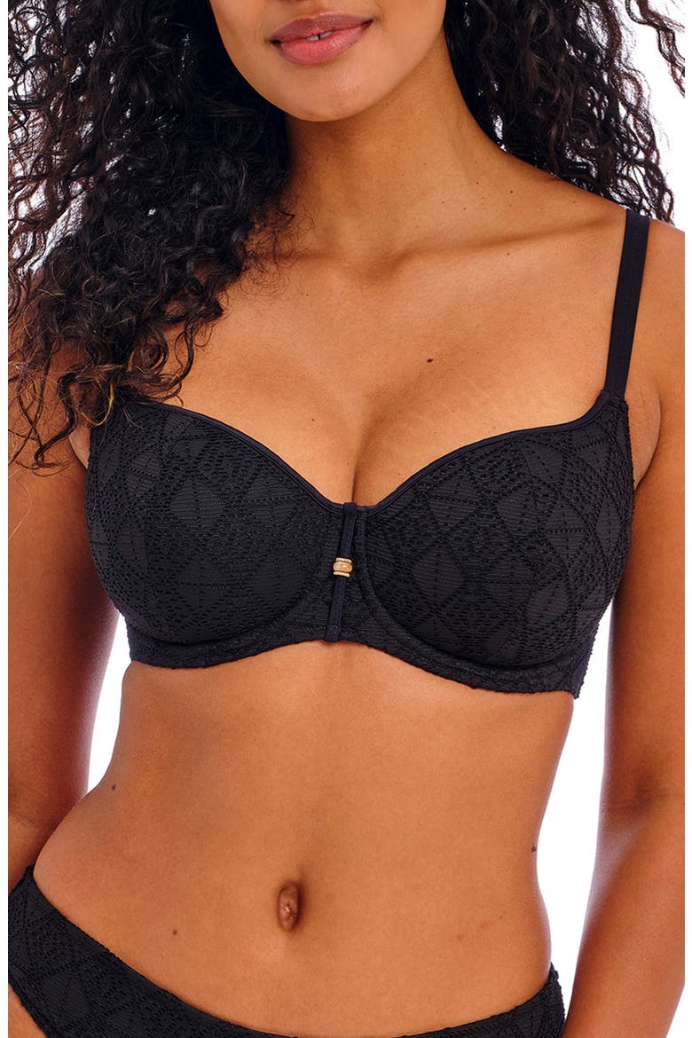 Nomad Nights Underwire Sweetheart Neck Bikini Top video