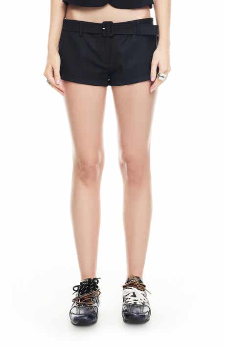 LIONESS Afterglow Belted Low Rise Shorts