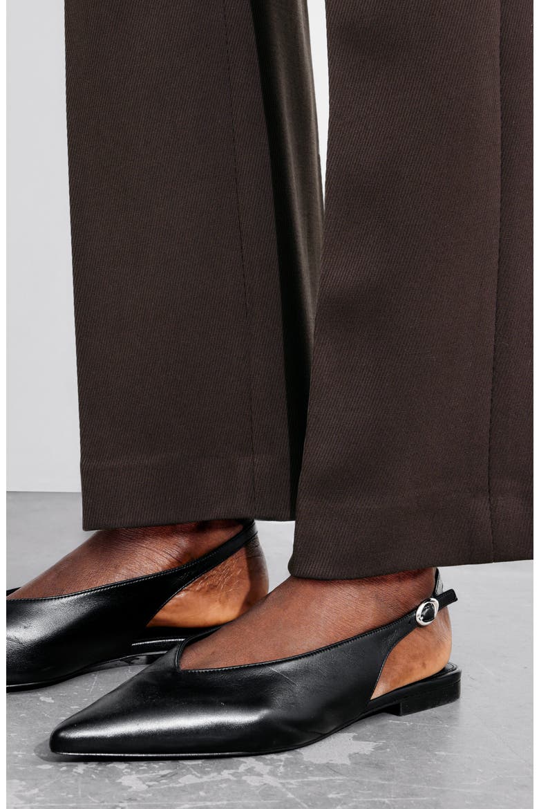 Press Crease Pants, Alternate, color, BROWN DARK