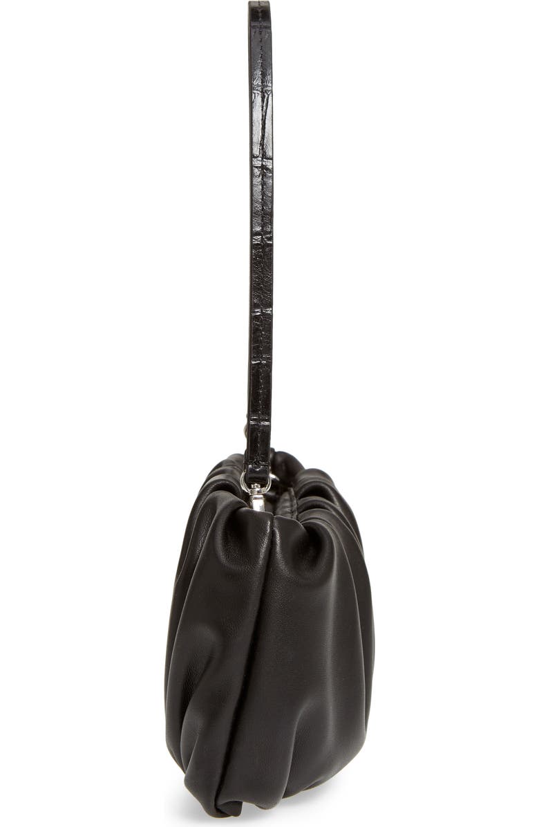 STAUD Bean Leather Clutch, Alternate, color,