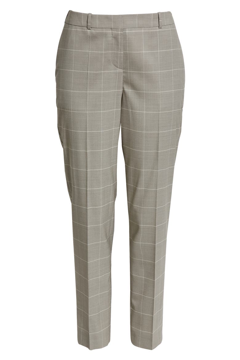 Tiluna Slim Wool & Silk Suit Pants, Alternate, color, SAND FANTASY