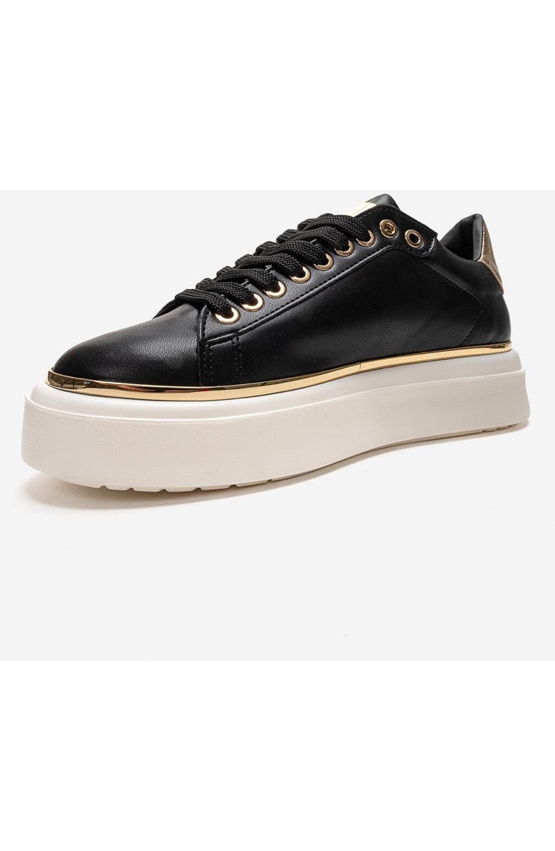 Prologue Shoes Borena Platform Sneaker, Alternate, color, Black