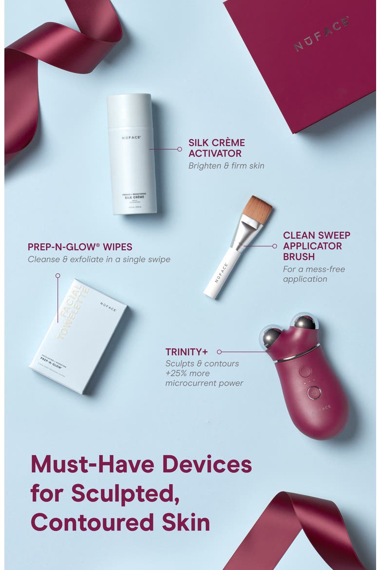 TRINITY+ Smart Advanced Facial Microcurrent Device Kit $502 Value, Alternate, color, VELVET ROSE