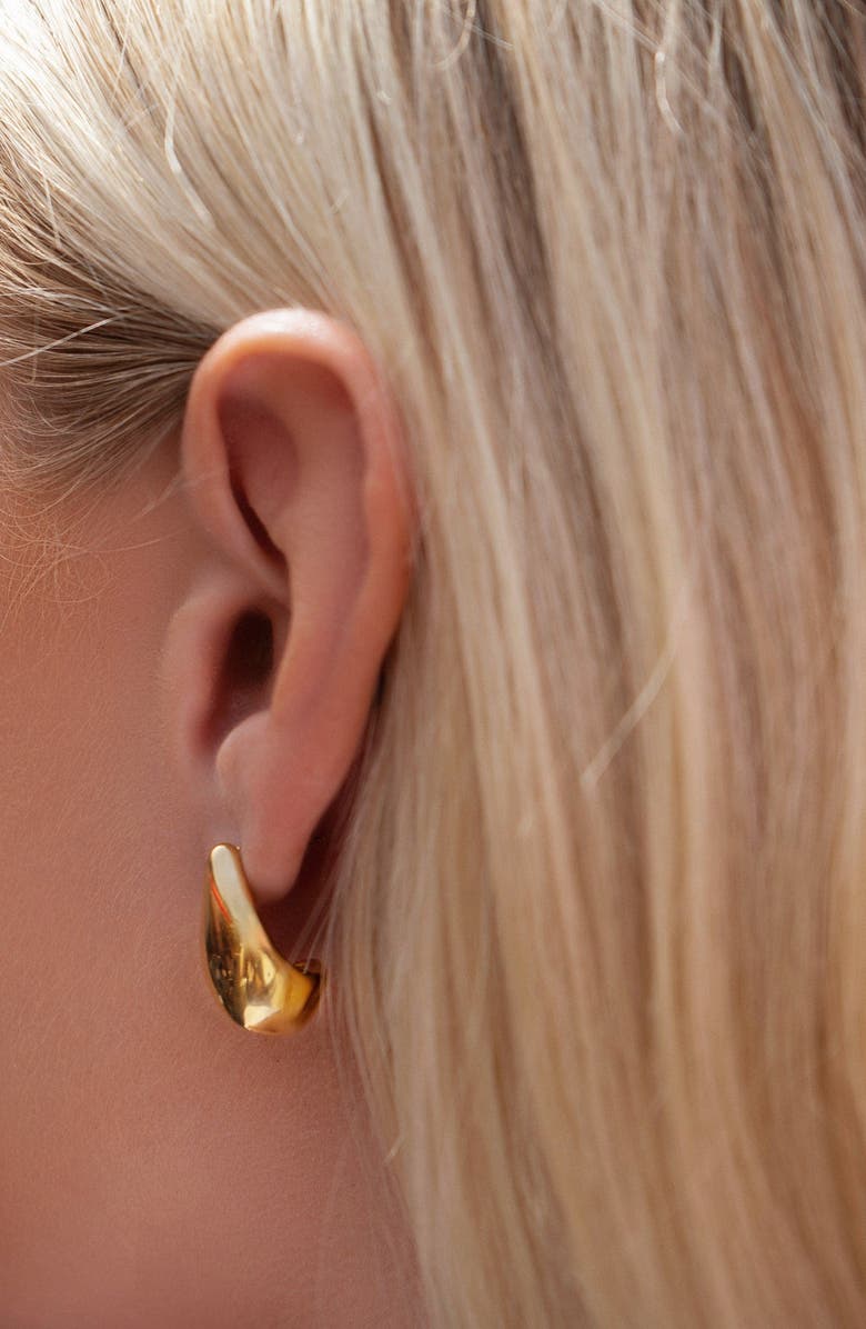 Nialaya Drop Earrings, Alternate, color, Gold